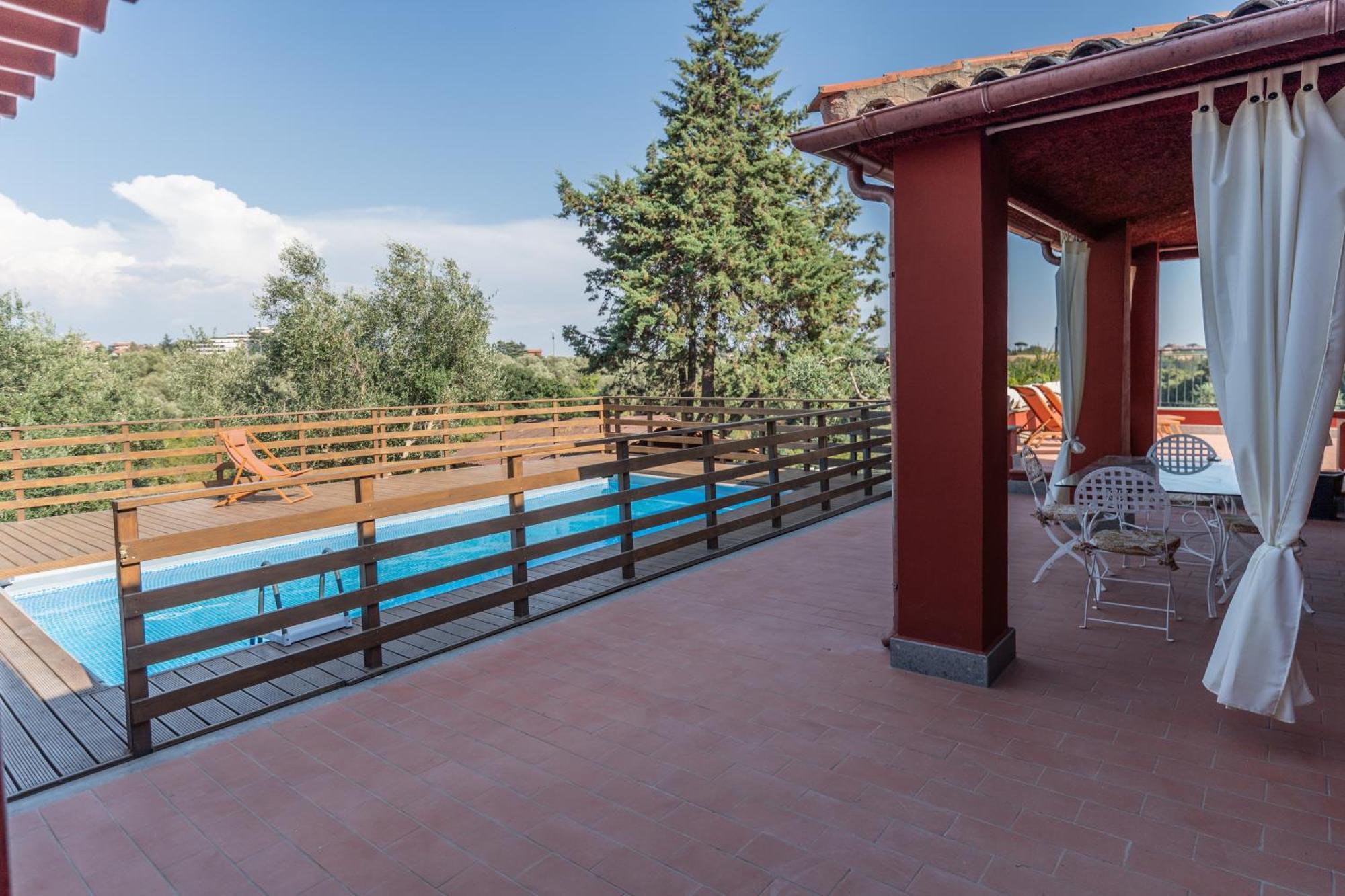 La Villetta Nel Parco La Giustiniana Εξωτερικό φωτογραφία